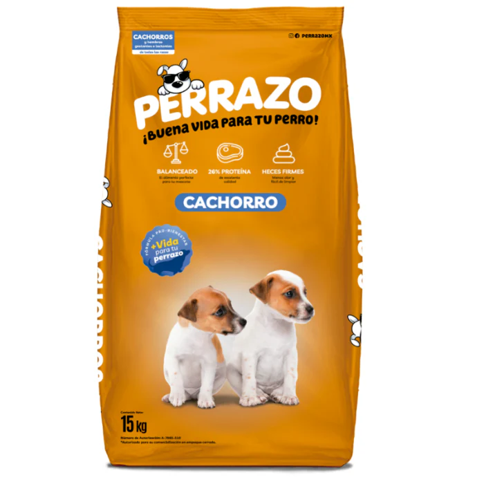 Alimento Perrazo Cachorro 15kg